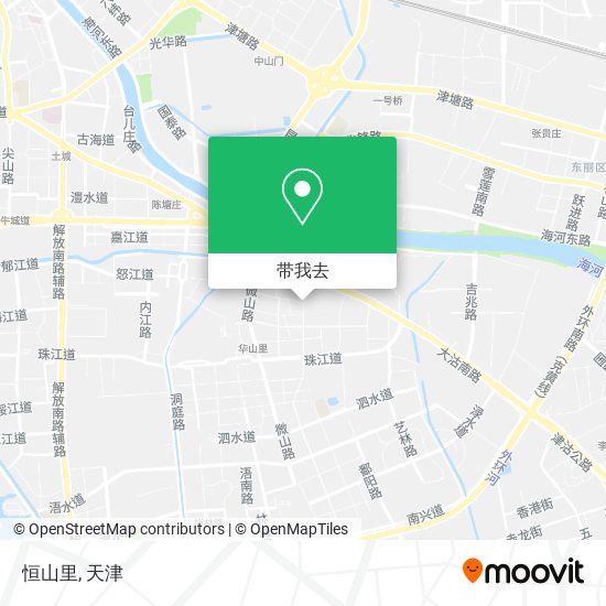恒山里地图