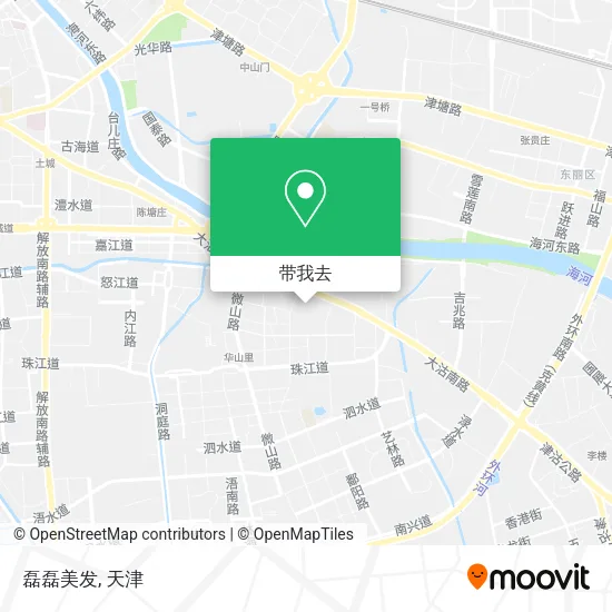 磊磊美发地图