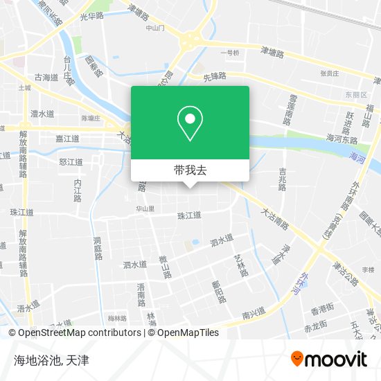 海地浴池地图