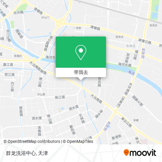 群龙洗浴中心地图