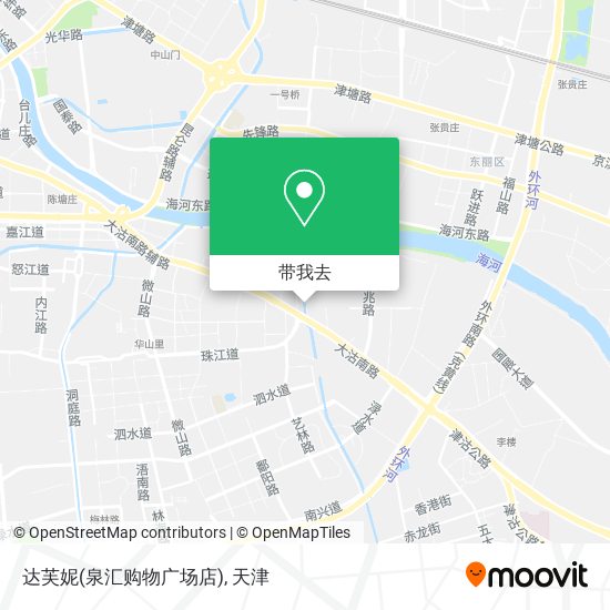 达芙妮(泉汇购物广场店)地图