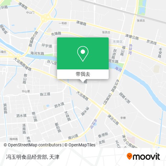 冯玉明食品经营部地图