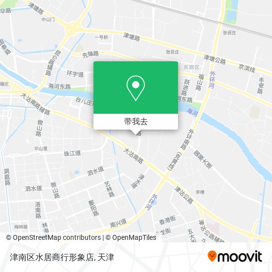 津南区水居商行形象店地图