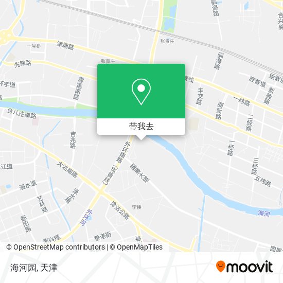 海河园地图