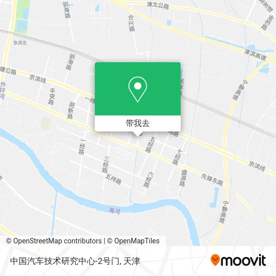 中国汽车技术研究中心-2号门地图