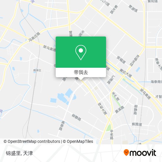 锦盛里地图