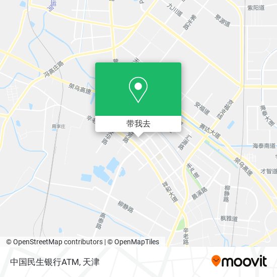 中国民生银行ATM地图