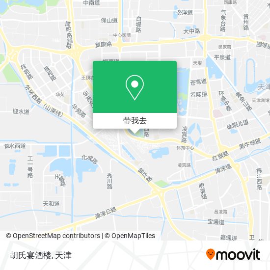 胡氏宴酒楼地图