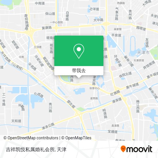 吉祥凯悦私属婚礼会所地图