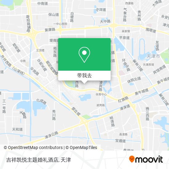 吉祥凯悦主题婚礼酒店地图