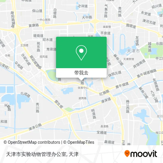 天津市实验动物管理办公室地图