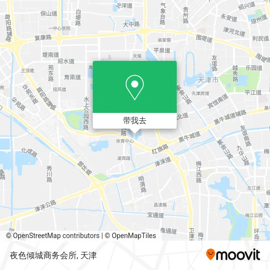 夜色倾城商务会所地图