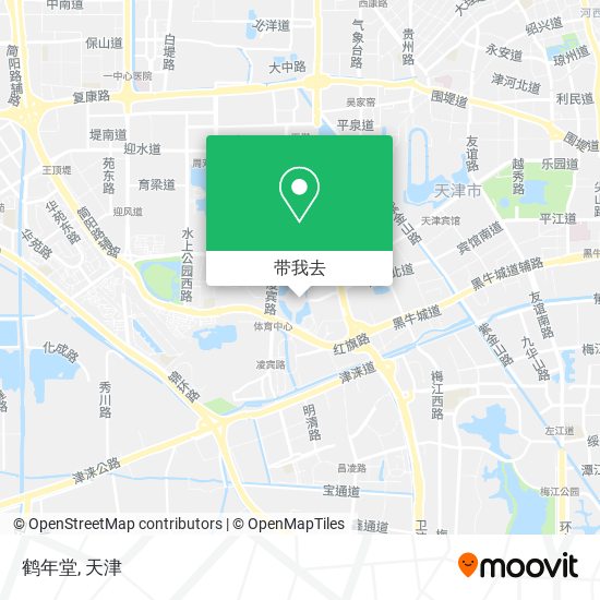 鹤年堂地图