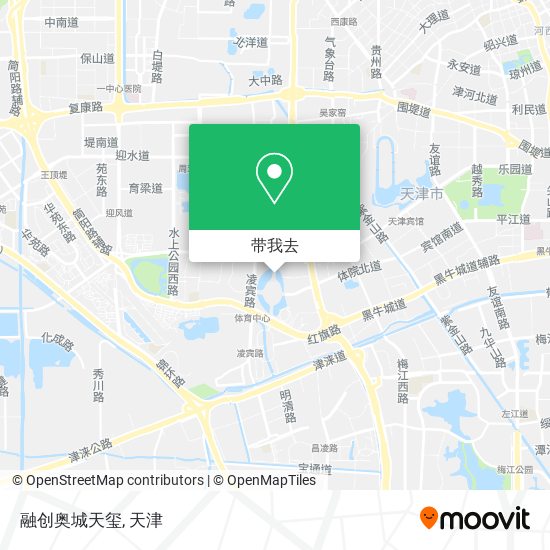 融创奥城天玺地图