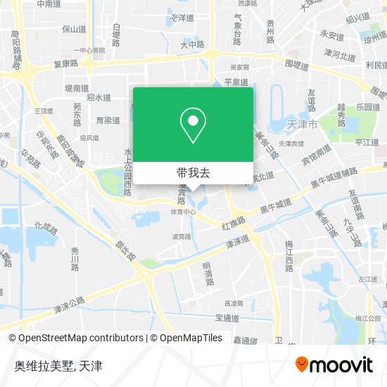 奥维拉美墅地图