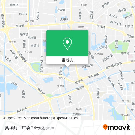 奥城商业广场-24号楼地图