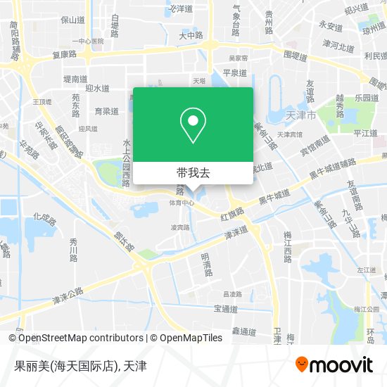 果丽美(海天国际店)地图