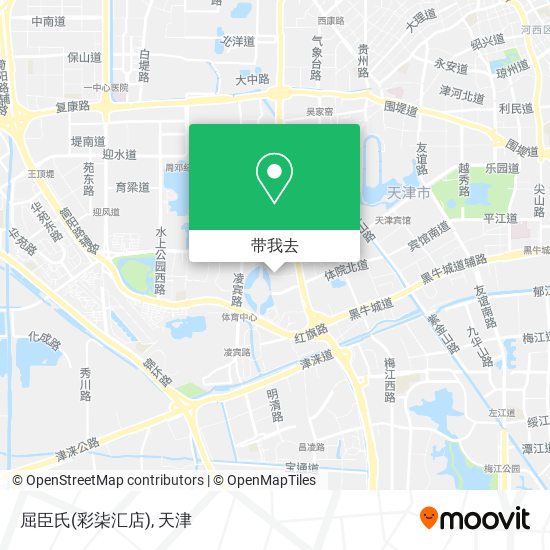 屈臣氏(彩柒汇店)地图