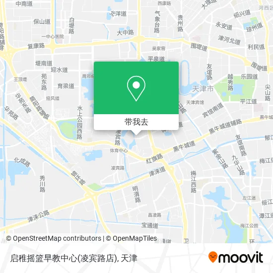 启稚摇篮早教中心(凌宾路店)地图