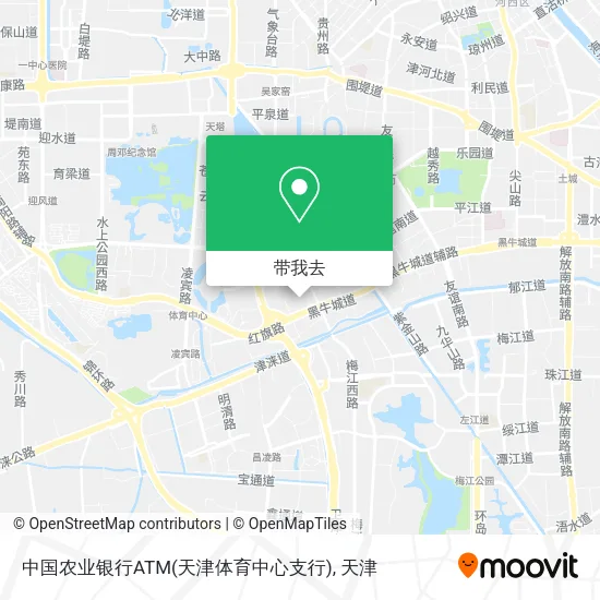 中国农业银行ATM(天津体育中心支行)地图