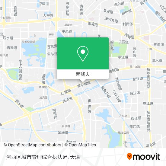 河西区城市管理综合执法局地图