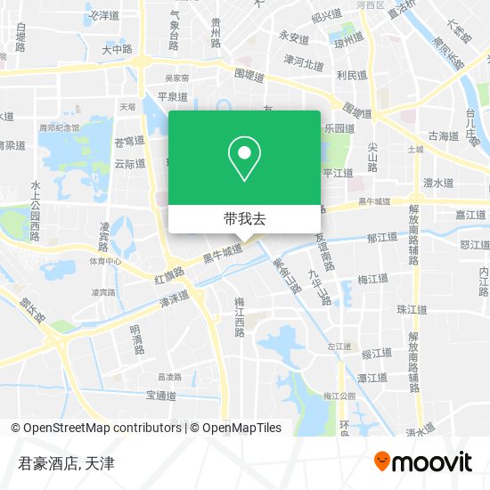 君豪酒店地图