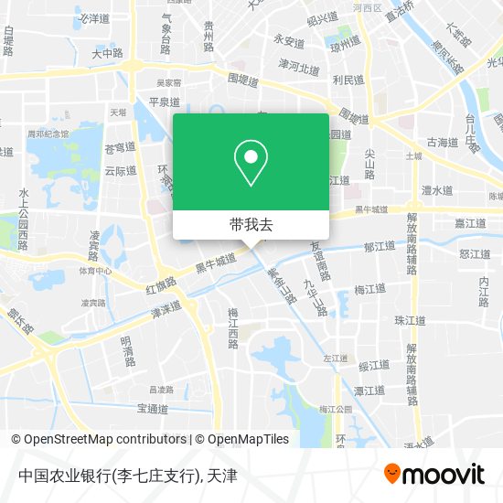 中国农业银行(李七庄支行)地图