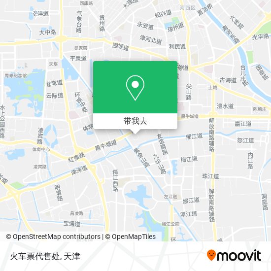 火车票代售处地图
