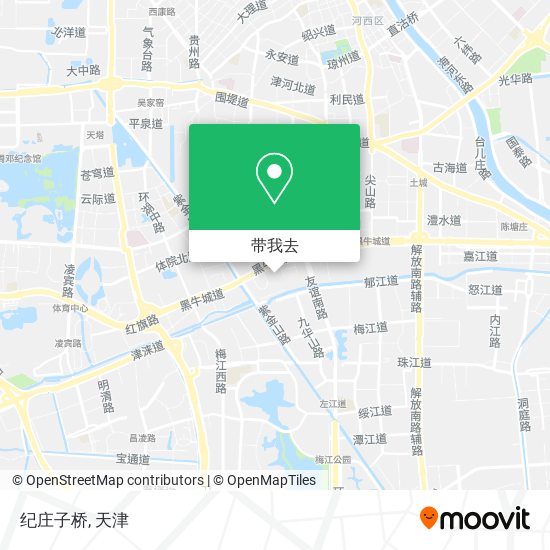 纪庄子桥地图