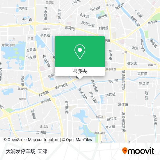 大润发停车场地图