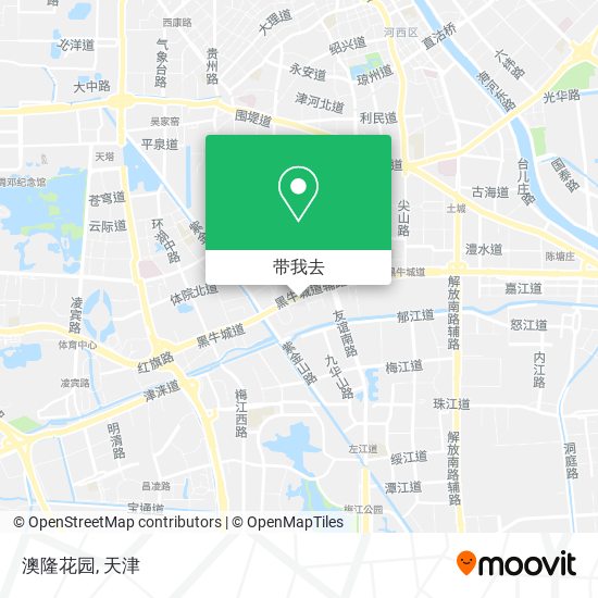 澳隆花园地图