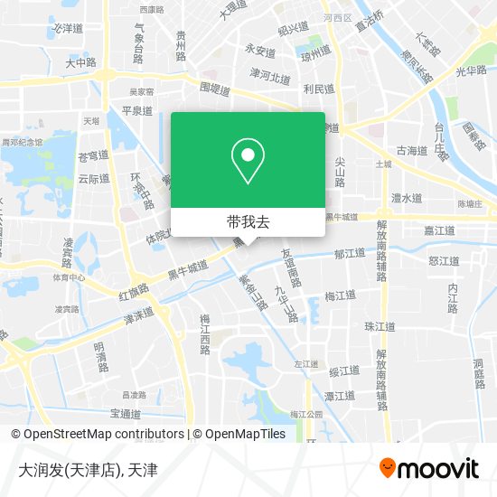大润发(天津店)地图