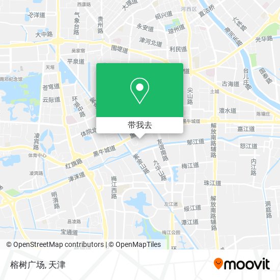 榕树广场地图
