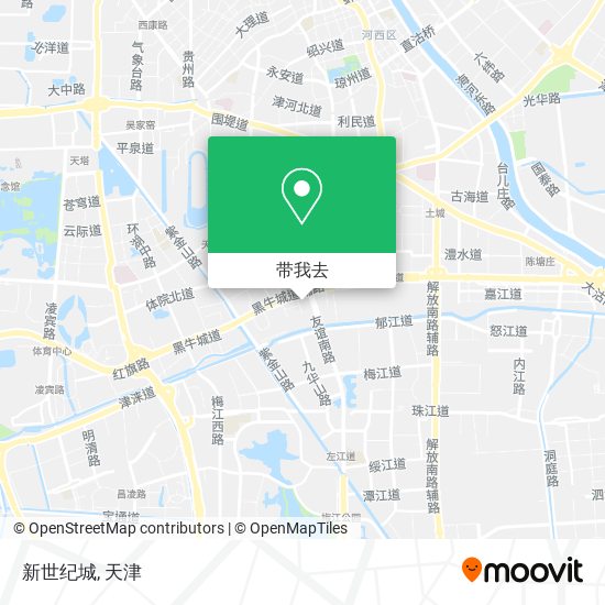 新世纪城地图