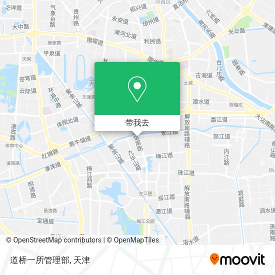 道桥一所管理部地图
