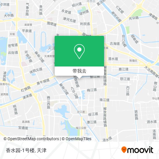 香水园-1号楼地图