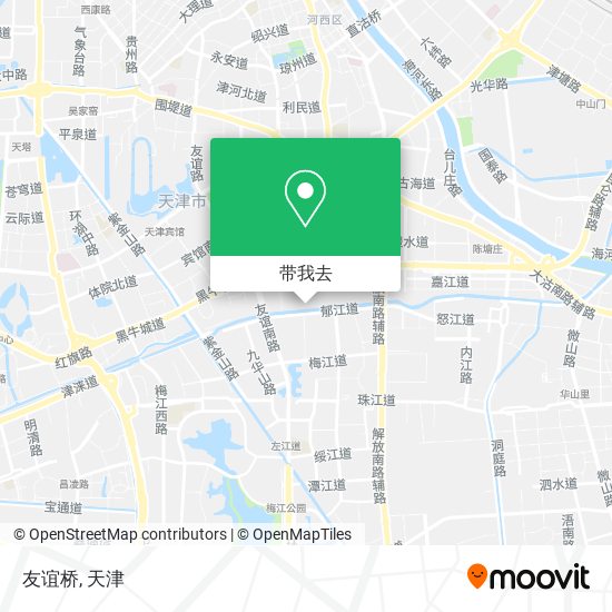 友谊桥地图