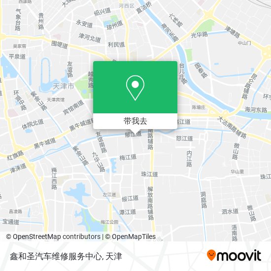 鑫和圣汽车维修服务中心地图