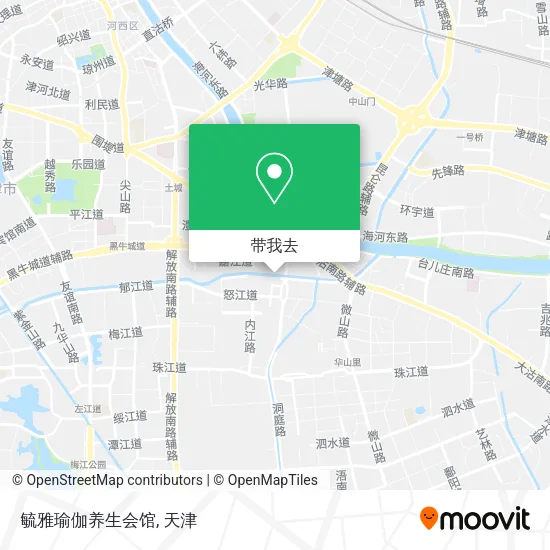毓雅瑜伽养生会馆地图