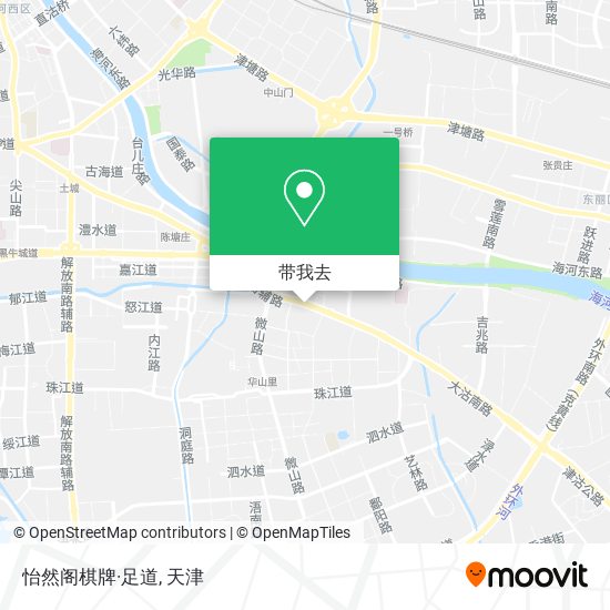 怡然阁棋牌·足道地图