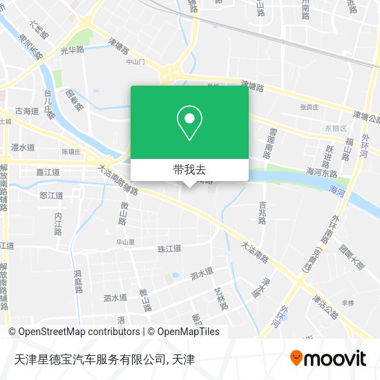 天津星德宝汽车服务有限公司地图