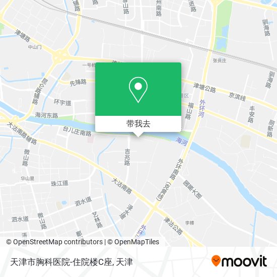 天津市胸科医院-住院楼C座地图
