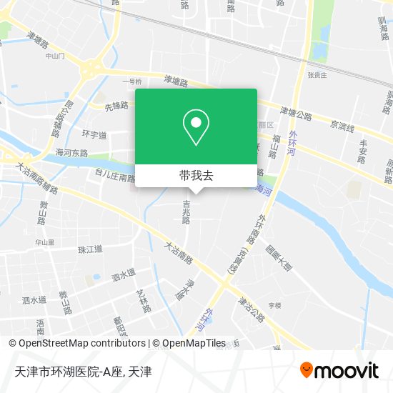 天津市环湖医院-A座地图