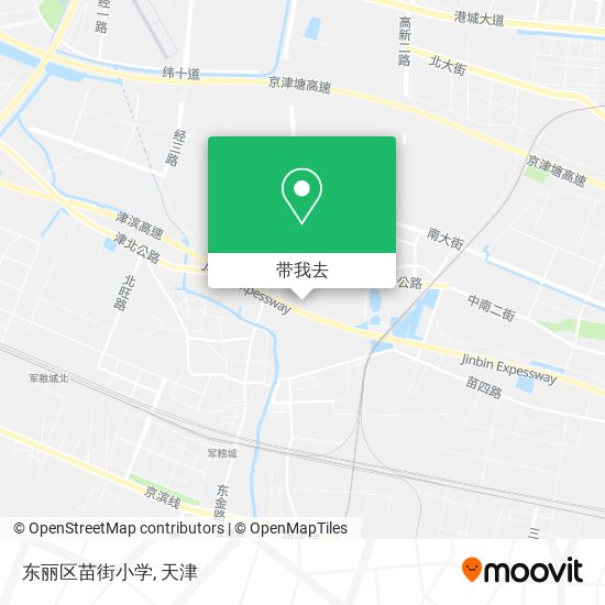 东丽区苗街小学地图