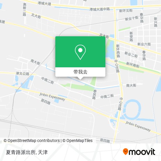 夏青路派出所地图