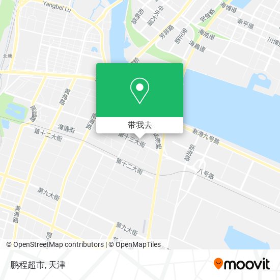 鹏程超市地图