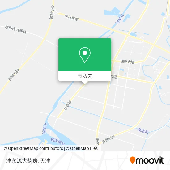 津永源大药房地图