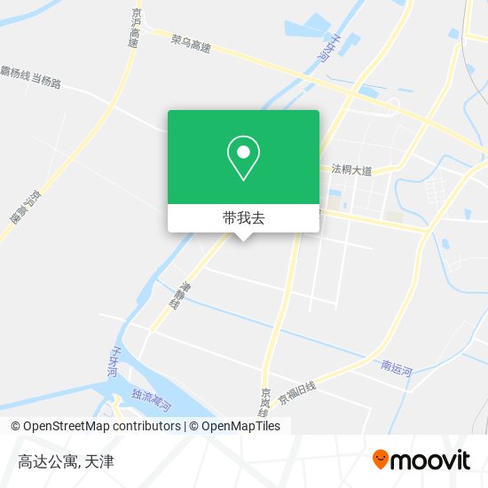 高达公寓地图