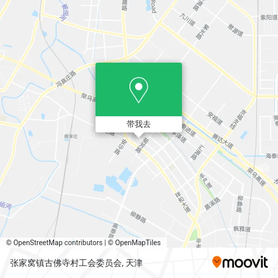 张家窝镇古佛寺村工会委员会地图