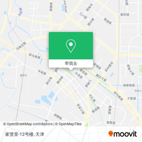 家贤里-12号楼地图